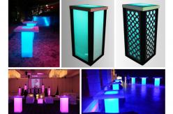 LED Hi-Boy Tables